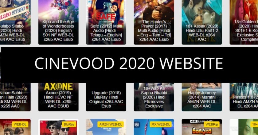 Cinevood 2021 : Cinevood Online Movies Download Illegal website