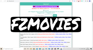 FzMovies – HD Movies Download Hollywood & Bollywood Movies FzMovies Website latest news and update