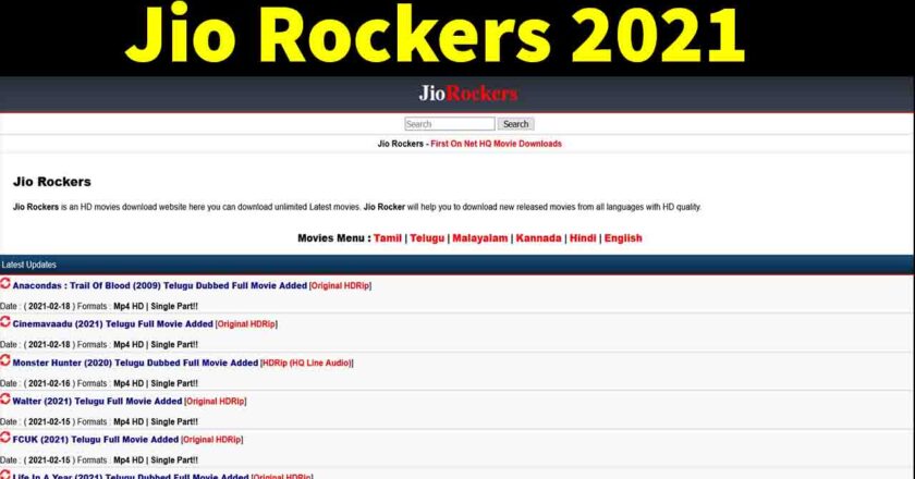 Jio rockers – Tamil Movies Downloads and watch Online movies